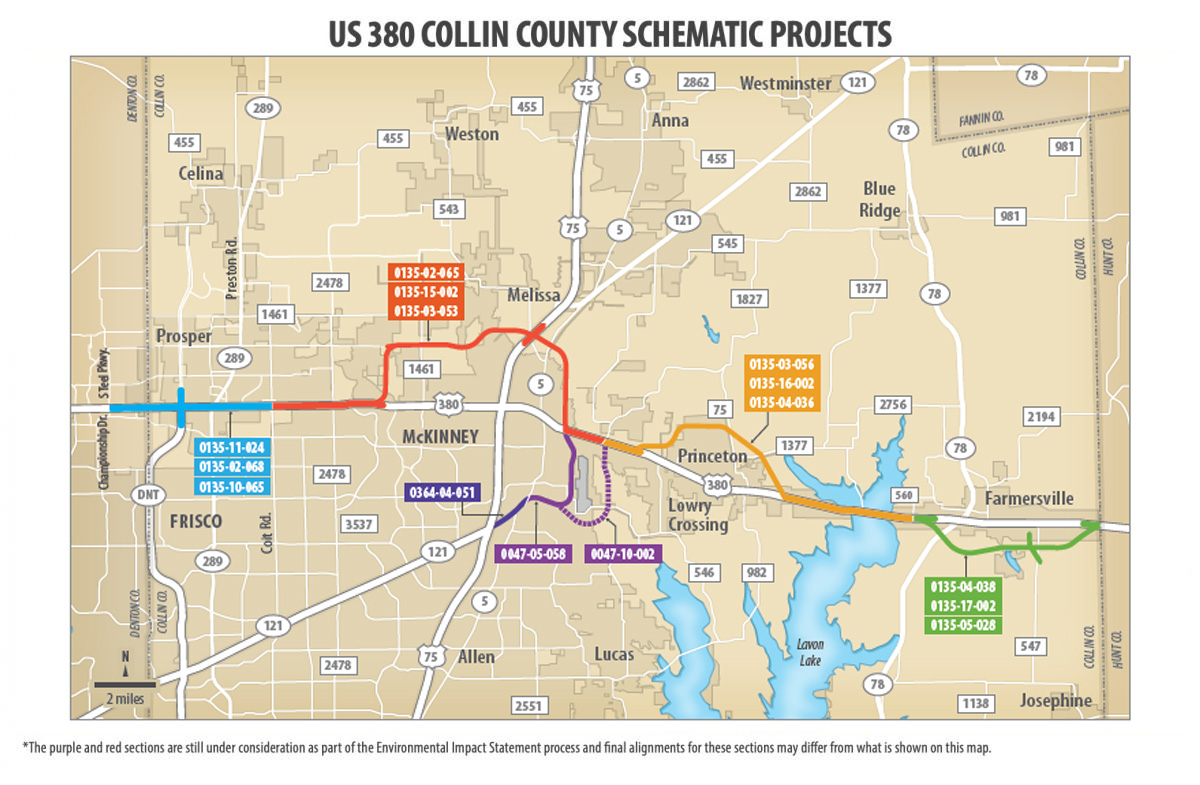 US 380 Collin And Denton County Keep It Moving Dallas   US 380 Feasibility Studies MAP 0 